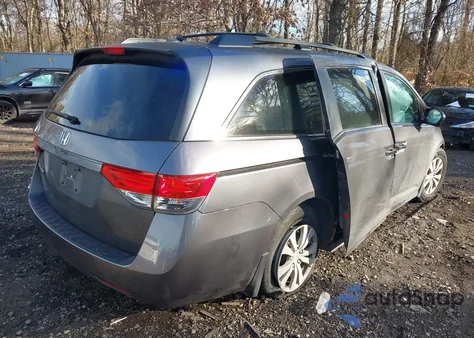 2015 Honda Odyssey Ex-L from USA, damaged, VIN 5FNRL5H63FB025568